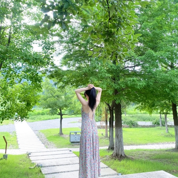 New Zara Floral Printed Midi Dress - 8072/836 - Picture 11 of 11